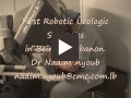 first robotic urologic surgeries beirut
